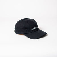 Pay me like a white man Premium Dad Cap – Bio-Baumwolle schwarz-weiß — Ansicht 3