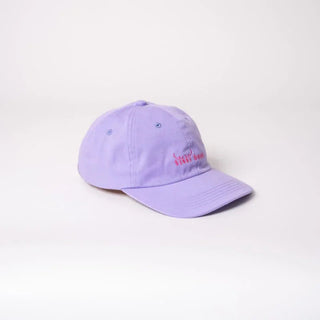 titti bene Dad Cap – Bio-Baumwolle | Lila & Pink | EU-Produktion