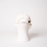 Pay me like a white man Premium Dad Cap – Bio-Baumwolle beige & lavender — Ansicht 3