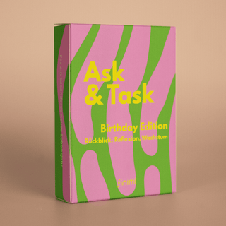 Ask & Task Birthday Edition – 42 Fragen | 10 Challenges | Das besondere Geschenk zum Geburtstag