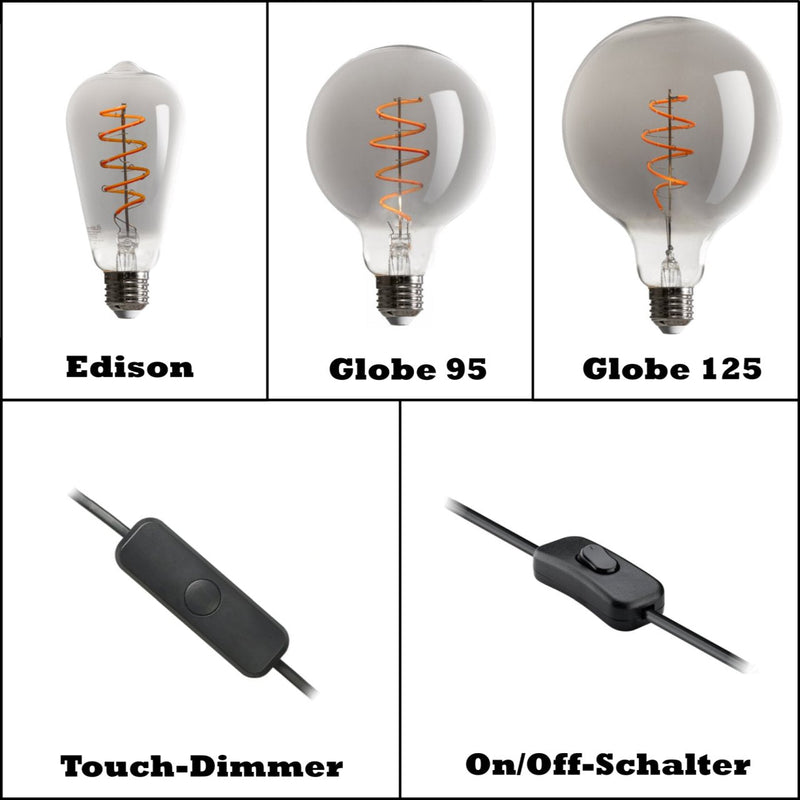 Skumring Nachttischlampe Eichenholz 10x10cm handgefertigt — Ansicht 9
