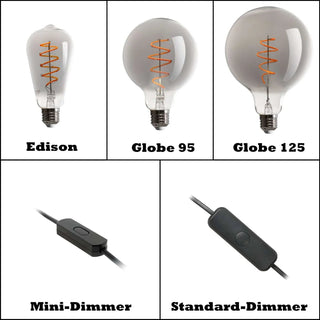 Violet – Tischlampe aus Beton | Dimmerfunktion | Modernes Design