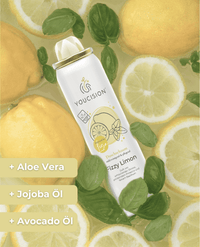 YOUCISION® Fizzy Lemon Shower Foam 75 ml – Burst of Freshness with Aloe Vera & Olive Oil — Ansicht 2