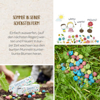 3-piece set for your Advent calendar - flower marbles, bird food, wish granter — Ansicht 5