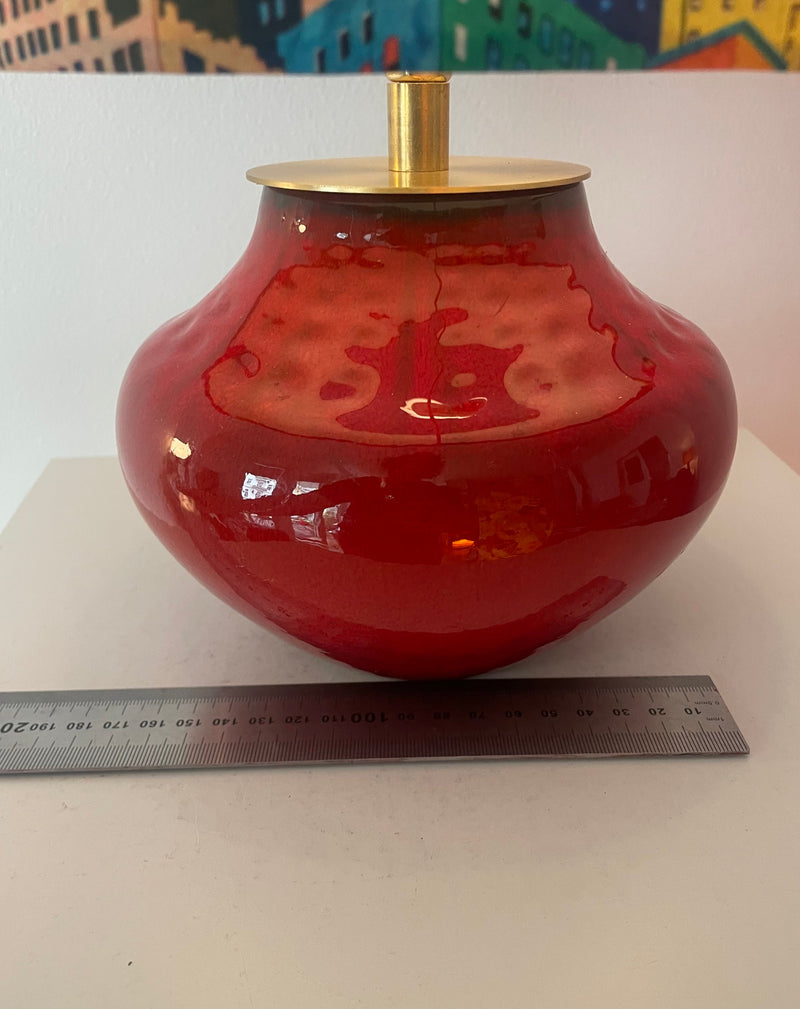 Kabellose Vasenlampe - Bückeburg Keramik - Kugellampe | 36 cm — Ansicht 11