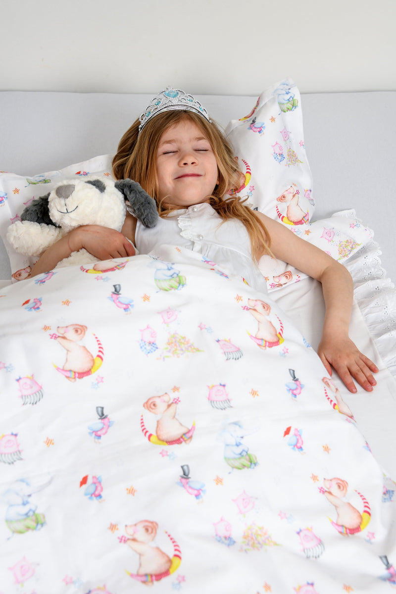 Kinderbettwäsche-Set Sweet Animal – 100 % Baumwolle, OEKO-TEX zertifiziert, Handgefertigt — Ansicht 6