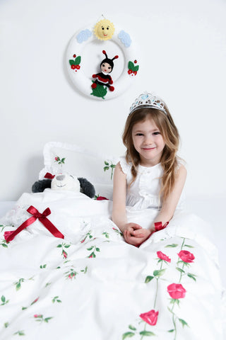 Kinderbettwäsche Set Dornröschen – 100% Baumwolle | Satin | OEKO-TEX®