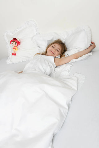 Kinderbettwäsche Set Happy Day – 100% Baumwolle | Satin | Bügelleicht