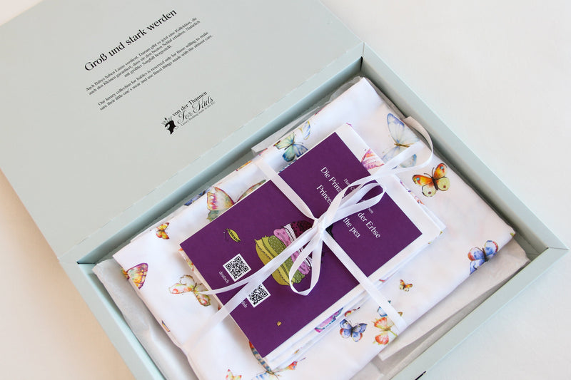 Geschenkkarton für Kinderbettwäsche – Exquisite Verpackung aus Österreich — Ansicht 3
