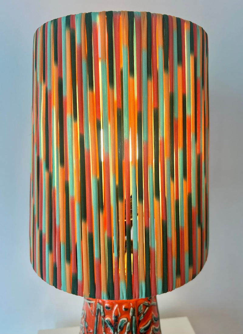 Seltene Uebelacker Vasenlampe – Keramik Tischlampe 1960er/70er — Ansicht 7