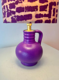 Marei Vase Model 7300 as a Cordless LED Table Lamp – Plum Noir — Ansicht 3