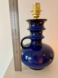 Tischlampe aus Mid Century Vase von Cari Zalloni für Steuler - Liberty London Stoff — Ansicht 12