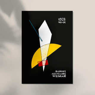 Bauhaus Ausstellung Weimar 1923 Poster von László Moholy-Nagy – Fine Art Druck | Konstruktivistische Kunst | UV‑resistent