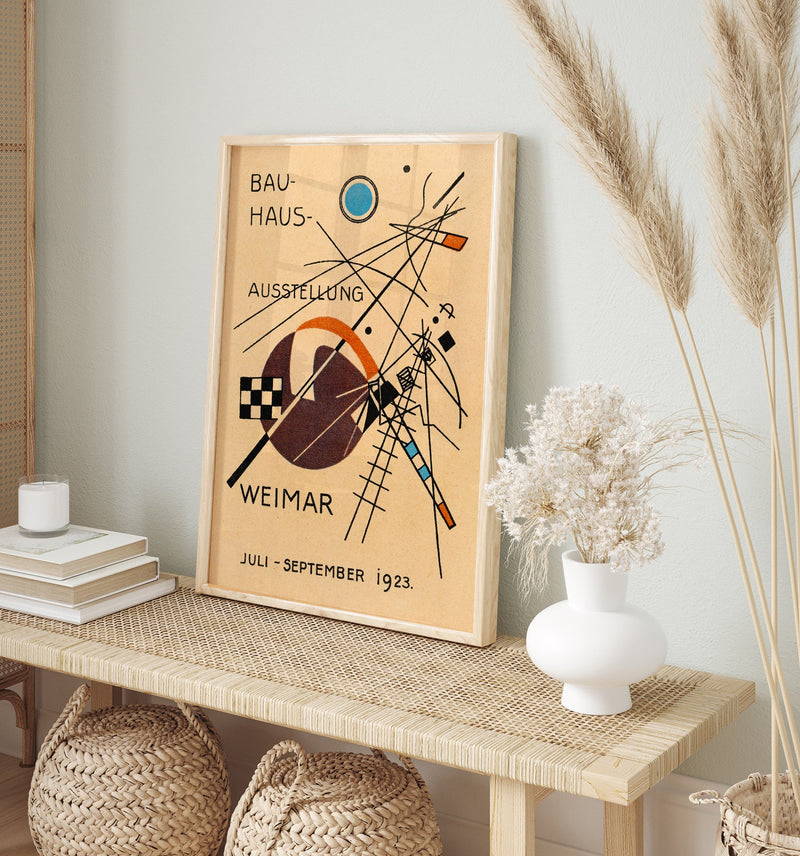 Bauhaus Exhibition 1923 Weimar Poster by Wassily Kandinsky – Fine Art Print UV-resistant — Ansicht 2
