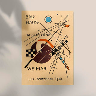 Bauhaus Ausstellung 1923 Weimar Poster by Wassily Kandinsky – Fine Art Print | Moderne Kunst | UV‑resistent