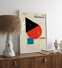 Bauhaus Geometric Poster – Fine Art Paper or Canvas, UV-Archival — Ansicht 2