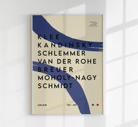 Bauhaus Grand Master Collection Poster – Fine Art Paper & Canvas UV-archival — Ansicht 1
