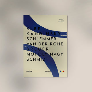 Bauhaus Grand Master Collection Poster – Fine Art Paper | Canvas | UV‑archivfest