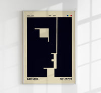 Bauhaus Anniversary Poster – Fine Art Paper & Canvas UV archival — Ansicht 1