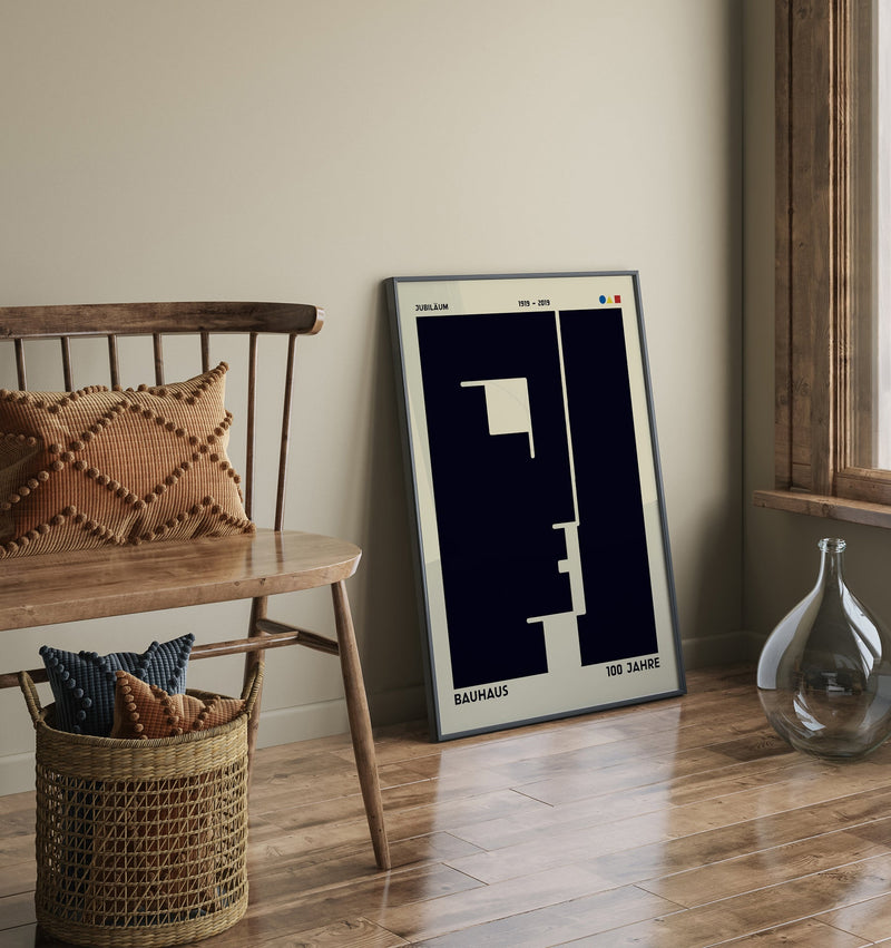 Bauhaus Anniversary Poster – Fine Art Paper & Canvas UV archival — Ansicht 2