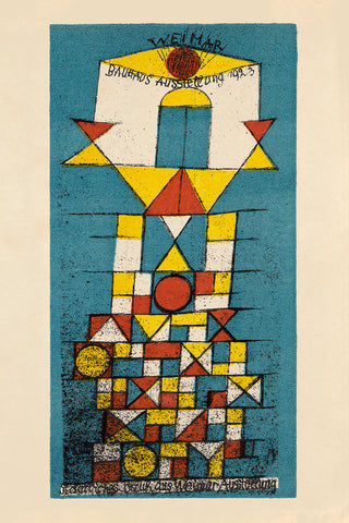 Bauhaus Ausstellung Weimar Juli–Sept, 1923 – Fine Art Paper | Canvas | UV‑archivfest