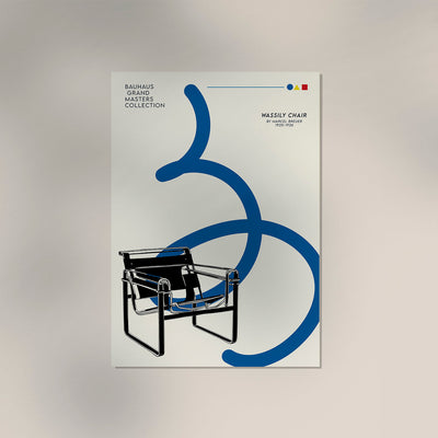 Wassily Chair by Bauhaus Masters – Designklassiker Fine Art Print