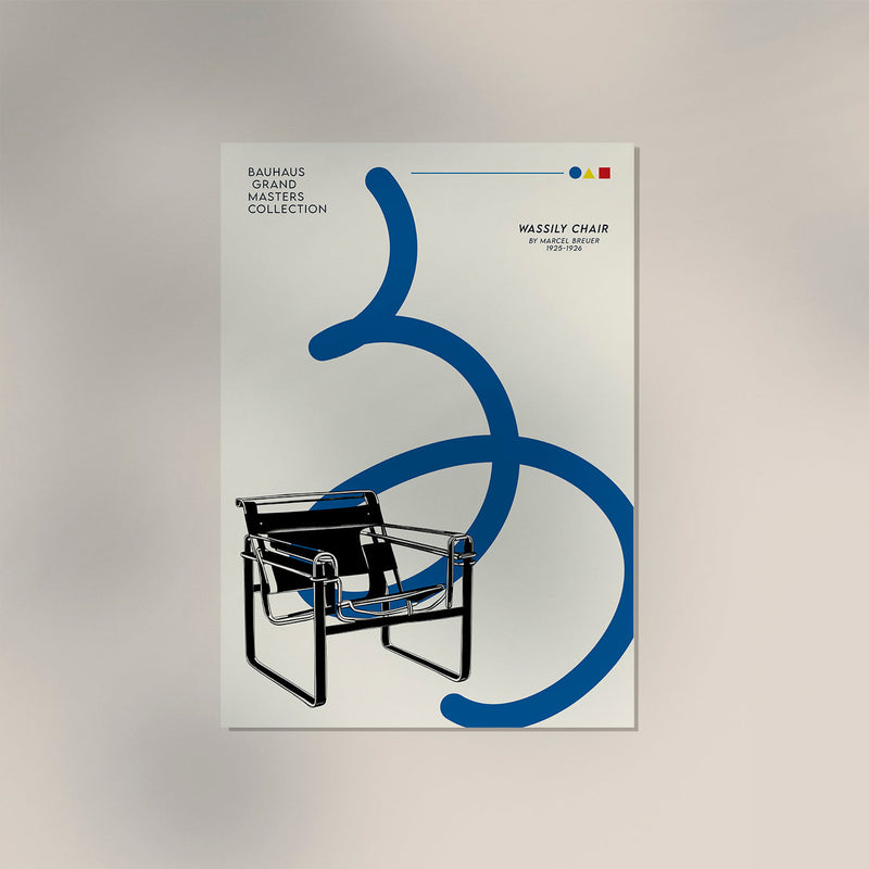 Wassily Chair by Bauhaus Masters – Designklassiker Fine Art Print — Ansicht 3