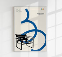 Wassily Chair by Bauhaus Masters – Designklassiker Fine Art Print — Ansicht 1