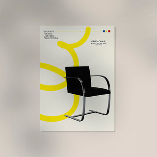 BRNO Chair by Bauhaus Masters – Designikone | Typografie | Fine Art