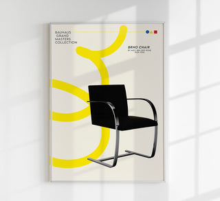 BRNO Chair by Bauhaus Masters – Designikone | Typografie | Fine Art