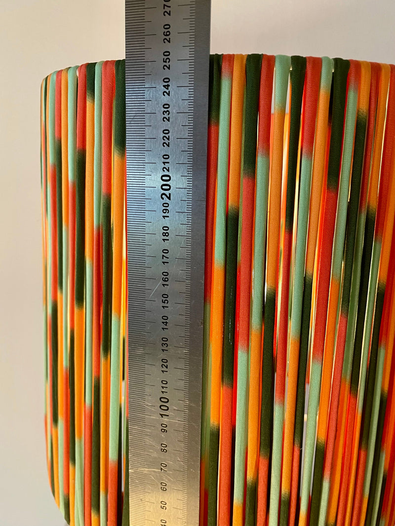 70er Jahre Pop Art Tischlampe - Upcycling West German Pottery — Ansicht 8