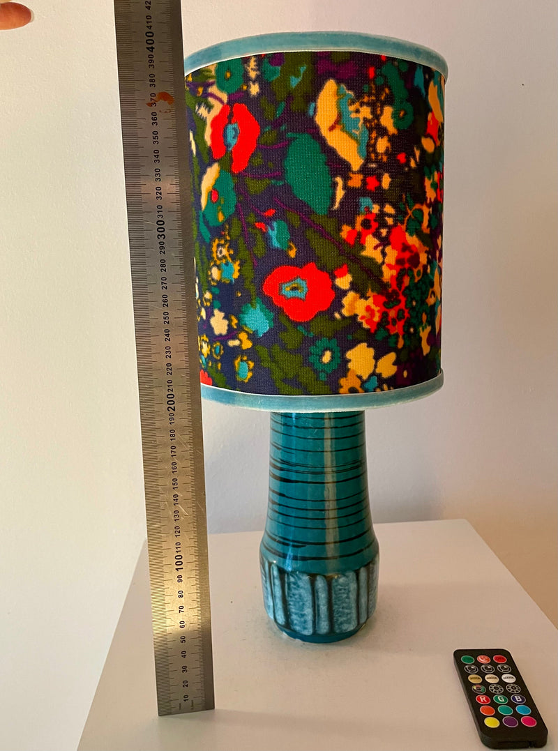 Kabellose Tischlampe aus Original Scheurich 70er Jahre Keramik — Ansicht 10
