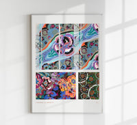 Vintage Art Deco Pattern N. 7 by Édouard Bénédictus — Kunstdruck — Ansicht 1