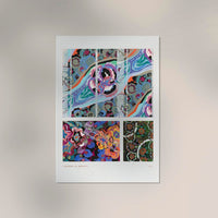 Vintage Art Deco Pattern N. 7 by Édouard Bénédictus — Kunstdruck — Ansicht 2