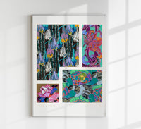 Vintage floral motifs n. 12 by Édouard Bénédictus – Kunstdruck — Ansicht 1