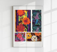 Vintage floral motifs n. 16 – Kunstdruck von Édouard Bénédictus — Ansicht 1