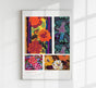 Vintage floral motifs n. 16 – Kunstdruck von Édouard Bénédictus