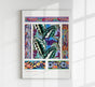 Vintage geometric floral motifs n. 4 by Édouard Bénédictus – Kunstdruck