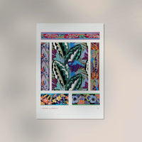Vintage geometric floral motifs n. 4 by Édouard Bénédictus – Kunstdruck — Ansicht 2
