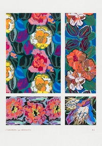 Vintage geometric floral motifs n. 8 by Édouard Bénédictus – Kunstdruck — Ansicht 3