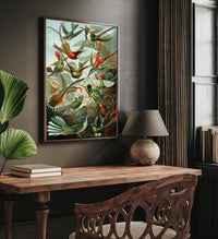Birds of Paradise by Ernst Haeckel Poster – Naturwissenschaft trifft Ästhetik, handgefertigt Berlin — Ansicht 2