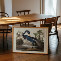 Louisiana Heron Bird Poster by Patroa Studio - Art Print — Ansicht 2