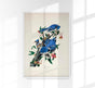 Blue Jay from Birds of America Poster – Kunstdruck auf Archivpapier
