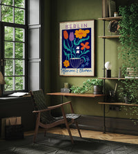 Berlin Plants and Flowers Cup of Tea Graphic Art Poster – Fine Art Paper or Canvas — Ansicht 2
