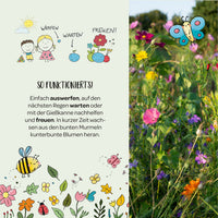 Flower Marble "Ella's Butterfly Meadow" - Wildflower Seed Ball — Ansicht 4