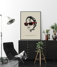 Drawn me like one of your French girls Art Poster – Patroa Studio — Ansicht 2
