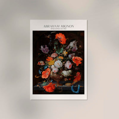 Flowers by Abraham Mignon Poster – Kunstdruck Botanie