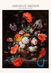 Flowers by Abraham Mignon Poster – Kunstdruck Botanie — Ansicht 4