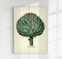 Artichoke Beige Poster | Culinary Illustration | Handmade Berlin