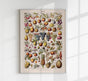 Vintage Fruits Chart by Adolphe Millot – Fine Art Print UV-resistent Made in Berlin